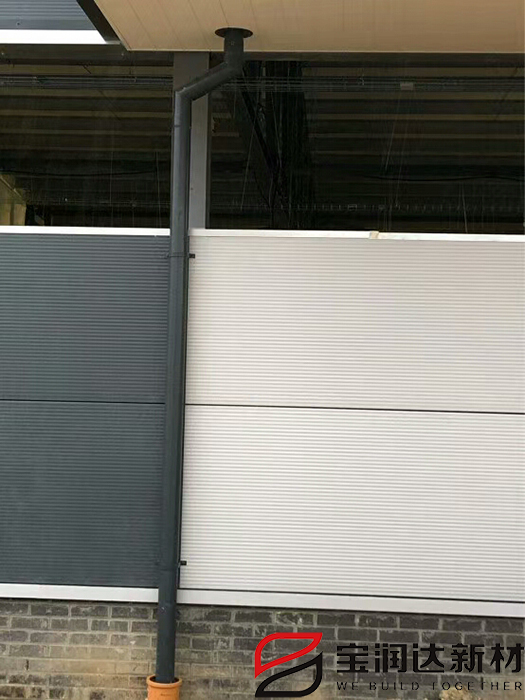 宝润达钢结构墙面板毛里求斯厂房项目