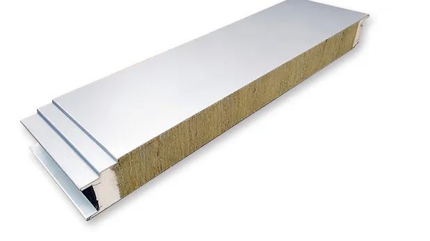 聚氨酯封边岩棉夹芯板 聚氨酯封边岩棉夹芯板